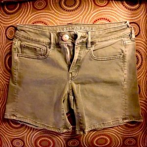 American Eagle midi shorts